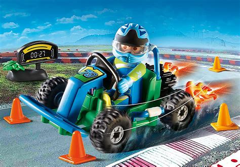 Experience a thrill like no other! Gift set "Go Kart" - 70292 - PLAYMOBIL® Italia
