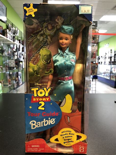 Mattel Disney Pixar Barbie Toy Story 2 Tour Guide Barbi