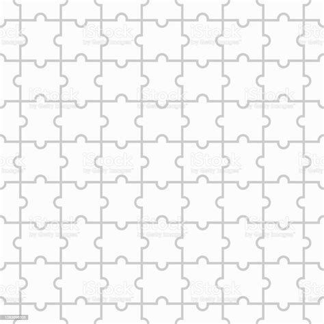 Puzzle Seamless Stock Illustration Download Image Now Geometric
