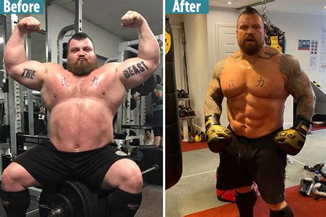 Eddie Hall Underwent Mega Three Year Body Transformation From Winning