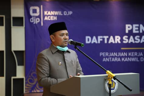 Pemkab Aceh Besar Dan Kanwil Djp Aceh Tanda Tangani Kerjasama