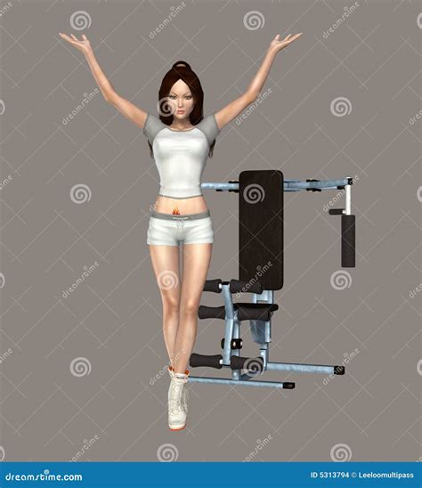 gym stock illustration illustration of gymnastic artistic 5313794