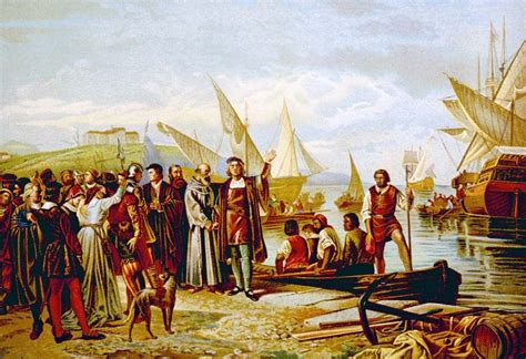 Christopher Columbus Explorer Voyages New World Britannica