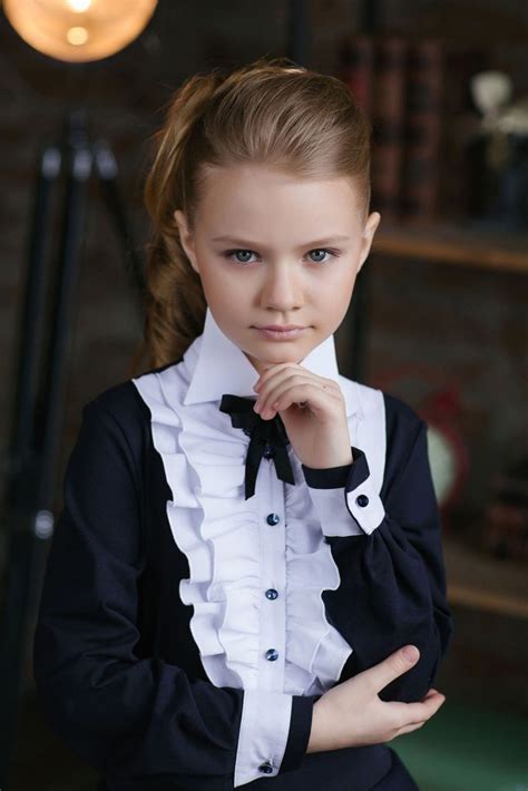 Купить красивую школьную блузку для девочки Стиль для маленькой