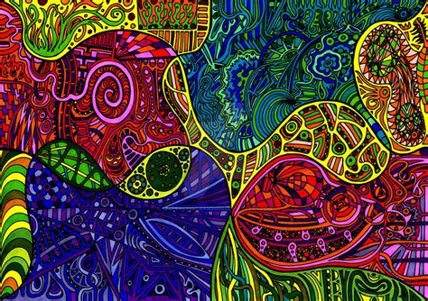 Psychedelic Abstract Colourful 292 By Abstractendeavours On Deviantart