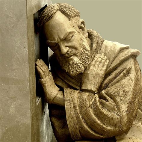 Sculptures By Tps St Padre Pio I Absolve You