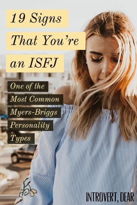 19 Signs Youre An Isfj The Most Considerate Personality Type