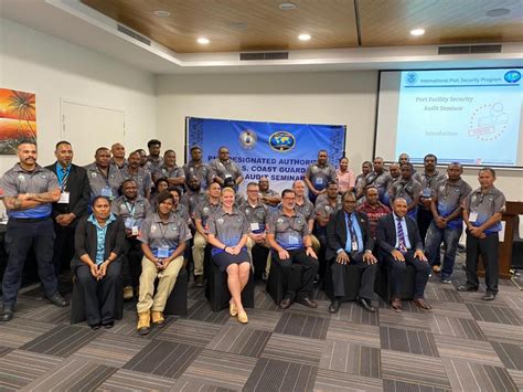 U S Coast Guard Partners With Papua New Guinea To Improve Port Security U S Embassy To Papua
