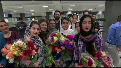 Afghan Girls Robotics Team Arrives In Us