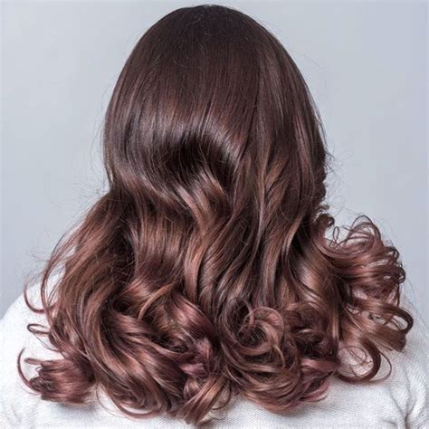 Rose Brown Hair Colors That Brunettes Will Love