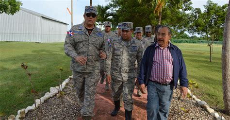 comandante general de la fuerza aérea de república dominicana visita provincia puerto plata y