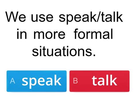 Just Say It Differences Between Say Tell Speak And Talk 12 Quiz
