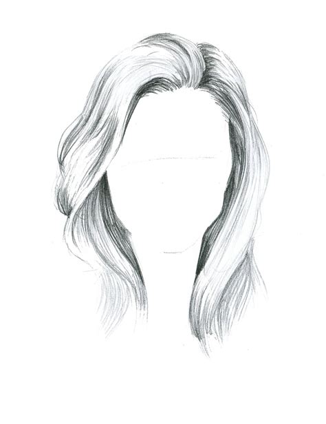 Модуль 3 Схема головы в 34 Realistic Hair Drawing Hair