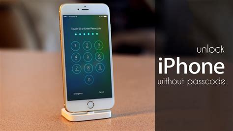 How To Unlock Iphone Without Passcode Youtube