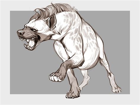 Hyenas By Ester Conceicao Hyena Canine Art Animal Art