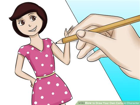 How To Draw Your Own Cartoon Character With Pictures Wikihow