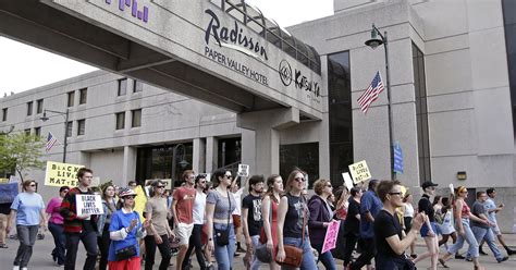 Appleton Protesters No Justice No Peace