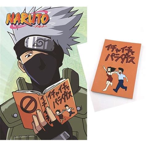 Icha Icha Paradise Notebok Weebheaven With Images Kakashi Hatake Naruto Kakashi Kakashi