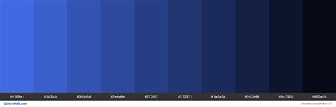 Shades Of Royal Blue 4169e1 Hex Color Blue Color Hex Royal Blue