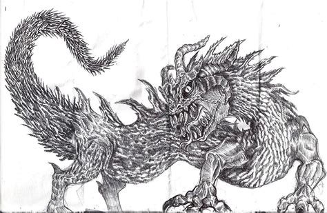 Artstation Spiky Dragon