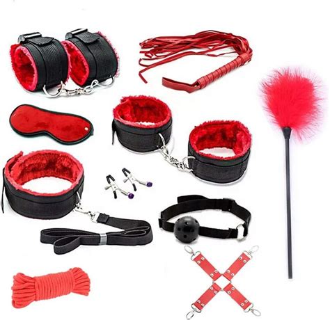 Amazon Com Privacy Handcuffs Bdsm Bondage Set Whip Sle Mouth Gag Eye Mask Women Exciting