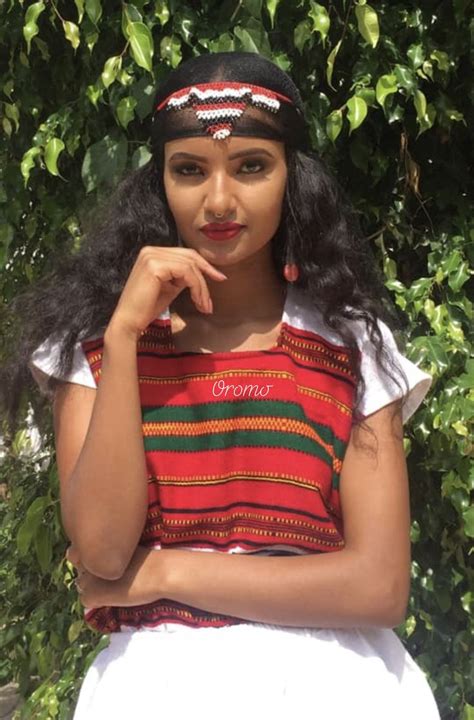 A Beautiful Oromo Woman Ethiopian Traditional Dress Fashion Yeezy