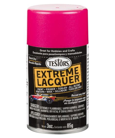 Testors 1841mt 3 Ounce Gloss Electric Pink Lacquer Spray At Sutherlands