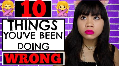 10 Things Youve Been Doing Wrong Your Whole Life Little Red Alice Youtube