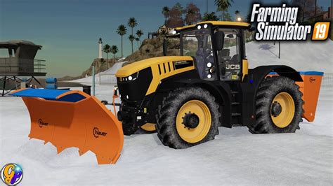 Fs19 Snow Plow 50000 Seasons Farming Simulator 19 Youtube