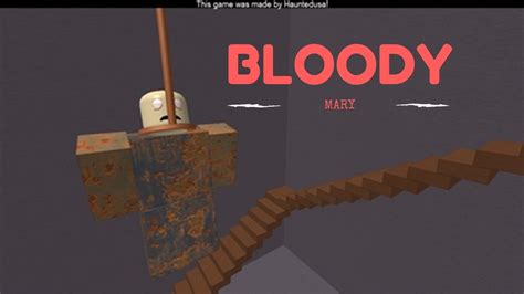 Roblox Bloody Mary Awakened And Trapped Youtube