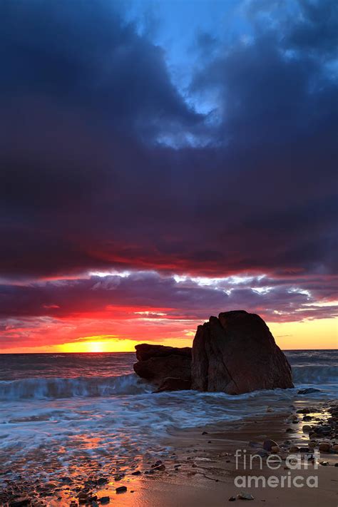 Hallett Cove Sunset 2 Photograph By Bill Robinson Fine Art America