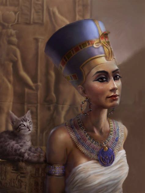 nefertiti nefertiti egypt concept art ancient egypt art