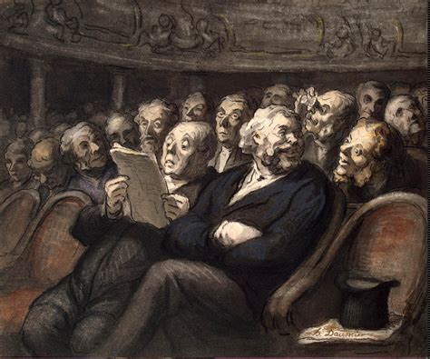 Reading And Art Honoré Daumier