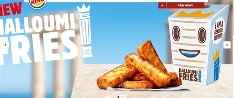 Burger King Halloumi Fries Bk Sweden Launches New Halloumi Fries