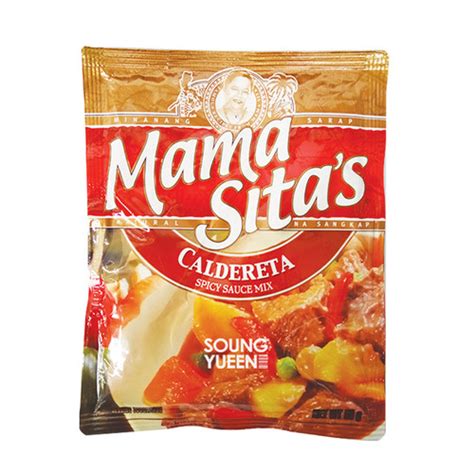 Mama Sitas Spicy Sauce Mix Caldereta 50g Soungyueen