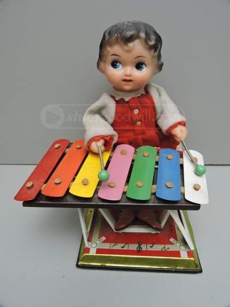 Shopgoodwill Tin Toys Xylophone Toys