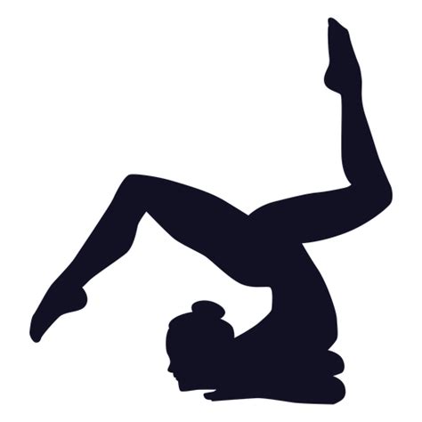 Woman Gymnast Exercise Silhouette Png Svg Design For T Shirts