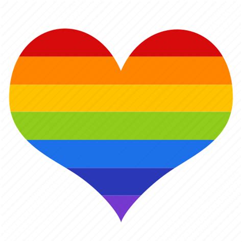 gay gay pride heart homosexual love pride romantic icon