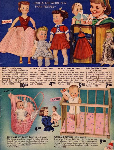Pin By Essayjay On Dolls Are People Too Toy Catalogs Old Dolls