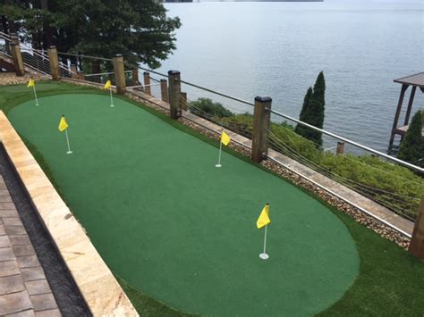 The cost of building green in your backyard putting green will vary greatly depending on the size and if you plan on doing the work yourself or hiring a contractor. Do It Yourself Putting Greens | Custom Putting Greens