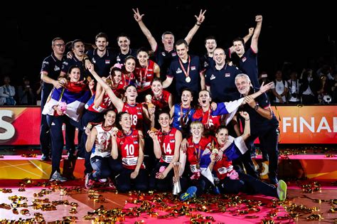 Serbia Win FIVB Women S Volleyball World Championships For First Time