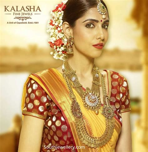 antique gold bridal jewellery set indian jewellery designs