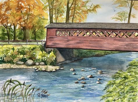 Watercolor Paintings Of Bridges At Explore