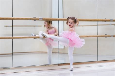 Little Ballerina At Barre Ballet Forever
