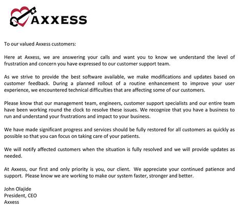 What could be improved in this letter? A Letter to Our Valued Customers | Frustration, Lettering ...