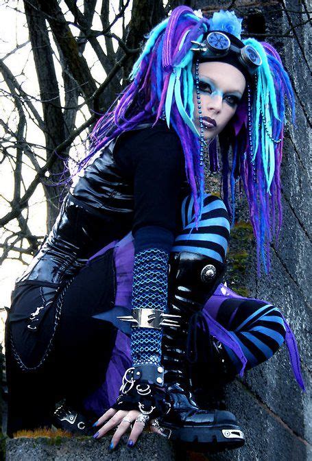 Pin By Autumn Chili On Shades Of Turquoise Aqua And Purple Gothic Fashion Women Goth
