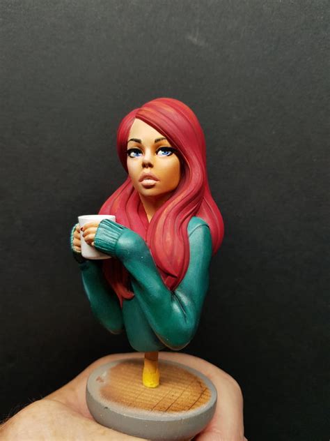 My Other Hobby A 19th Scale Bust By Creepytables Called Cozy