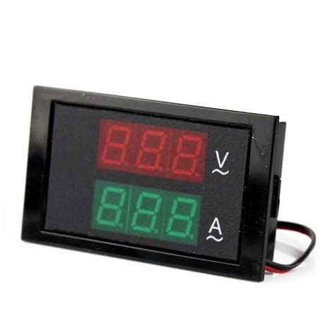 Dc 80 300v Dual Led Digital Voltmeter Ammeter Panel Amp Volt Gauge