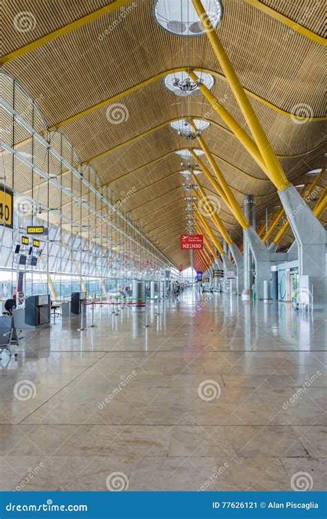 Madrid Barajas Airport Editorial Photo Image Of Architecture 77626121