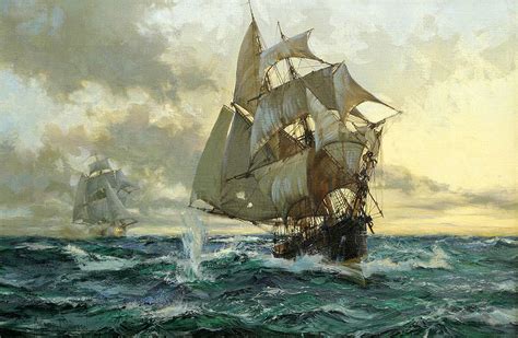 Marine Oil Paintings Montague Dawson At Vallejo Gallery
